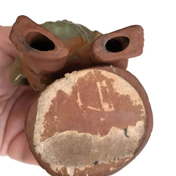 Terracotta Clay Succulent Planter Boy Holding Basket - Picture 7 of 14